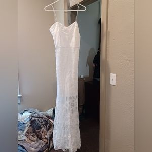 Wedding dress and accessories